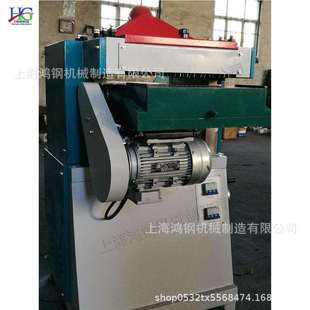 木工双面压刨机双面木板光滑平整设备小型双电机木材修整机