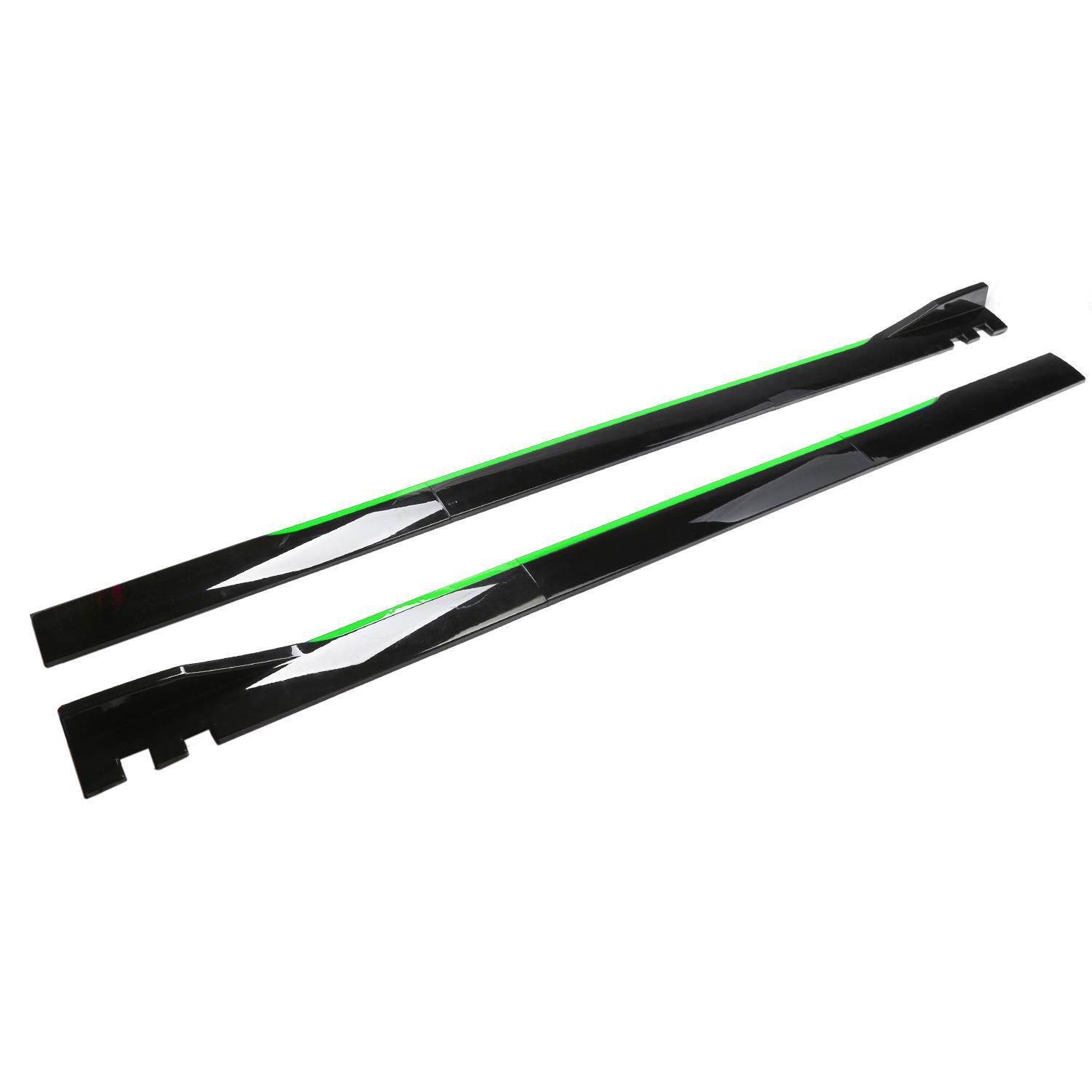 eaby爆款汽车改装通用侧裙三段式六段式带边大侧裙