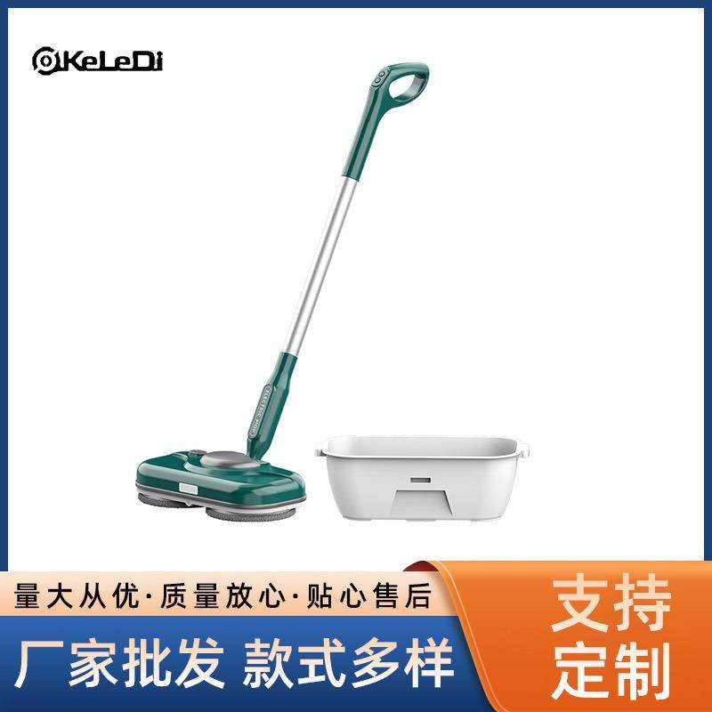 电动拖把家用全自动无线拖地机多功能一键喷水手持拖把供应