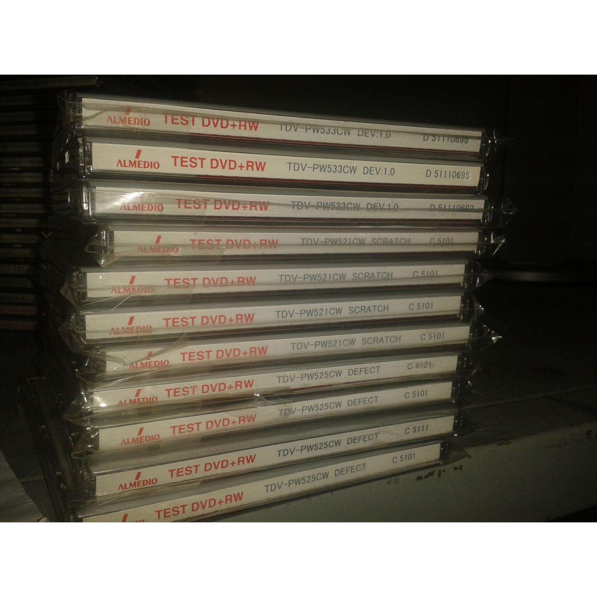 ABEX测试碟TDV-PR513CW偏芯测试DVD+R格式