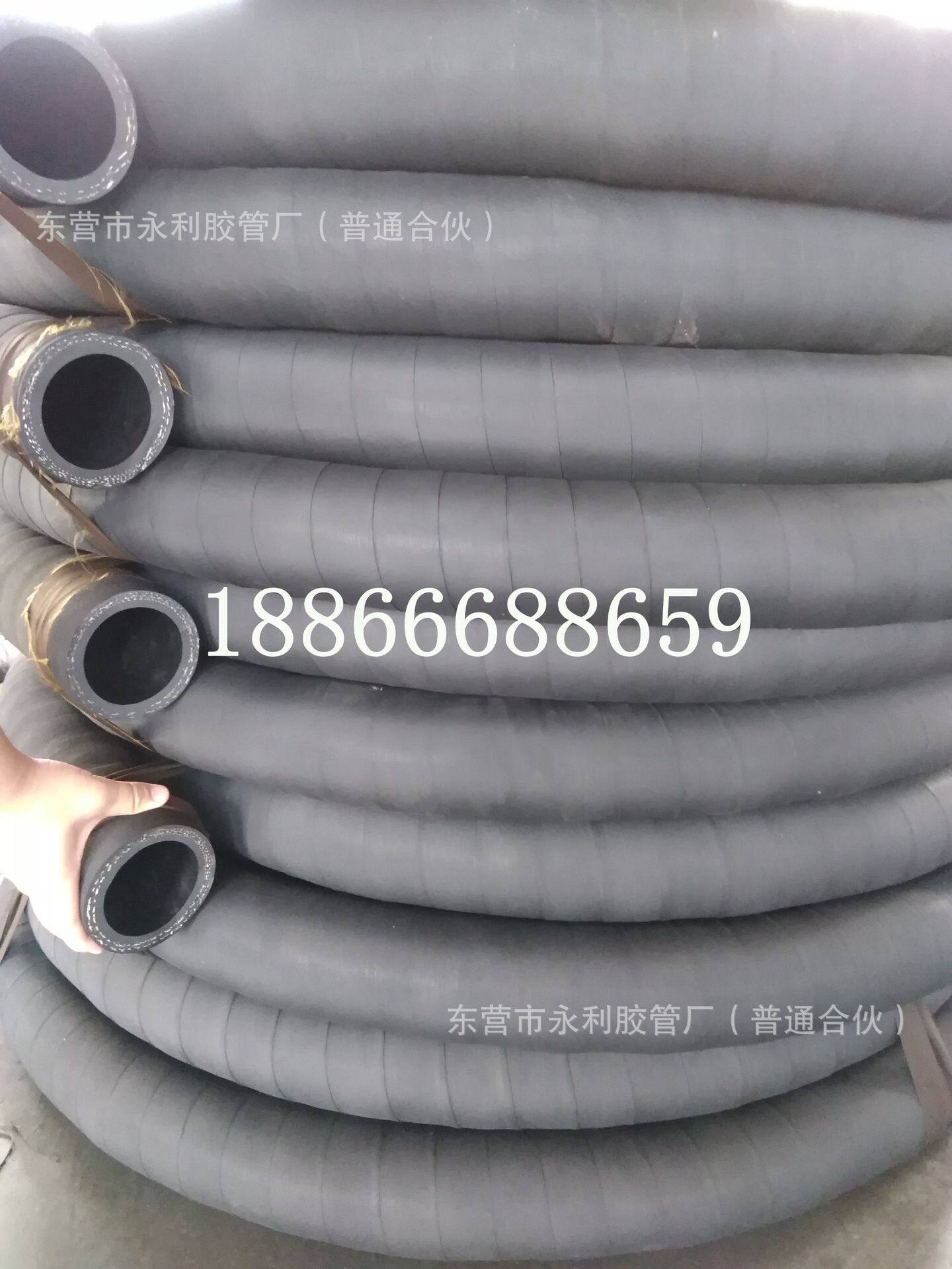 造船厂专用绿色黑色橡胶高压管建筑煤矿钢厂电厂专用喷砂管
