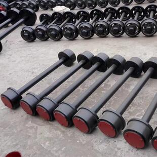 矿用固定式矿车轮对铸钢空心轨道轮φ300mm实心矿车轮对