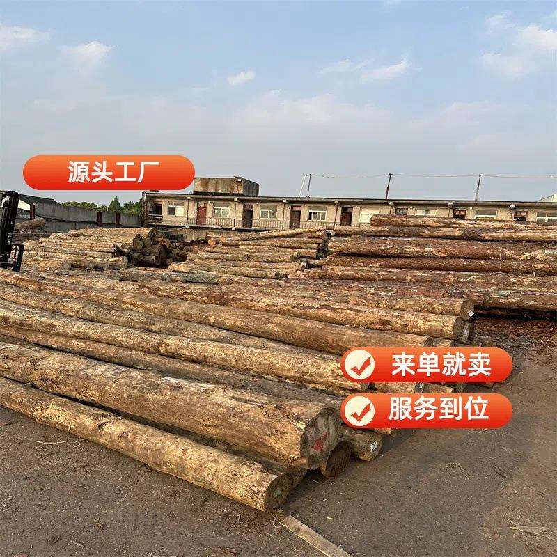 一手品质保证松木耐压耐开裂市政工程用料樟子松