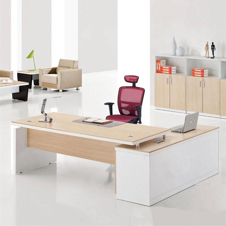北京办公家具板式总裁办公桌简约大班台新款时尚经理桌现代主管桌