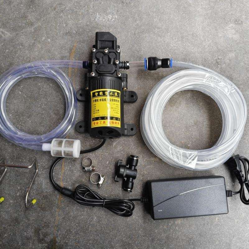 水泵家用220V小水泵抽水开机水泵小型切割机水钻自吸泵抽水水泵