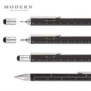 modern德国多功能笔圆珠笔电容笔宝珠笔伸缩笔重量级金属笔工具笔