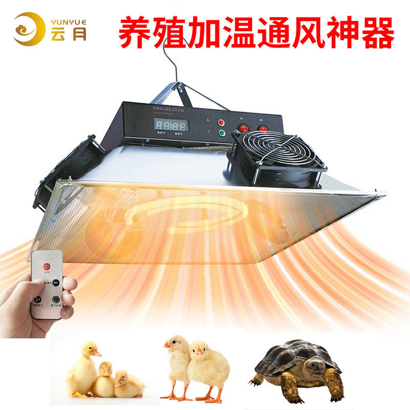 育雏保温器养殖电加热器暖风机红外加温灯加热灯智能加温机养鸡