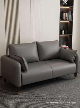 沙发客厅2024新款布艺沙发小户型出租房双人三人简易小沙发服装店