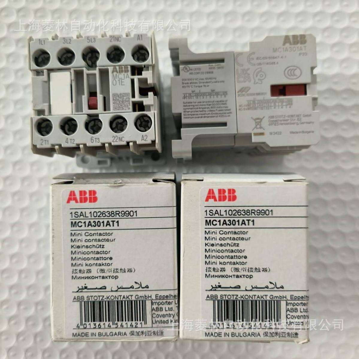 *ABB接触器MC1A301AT1MACN211ATMACN202ATMACN431AT