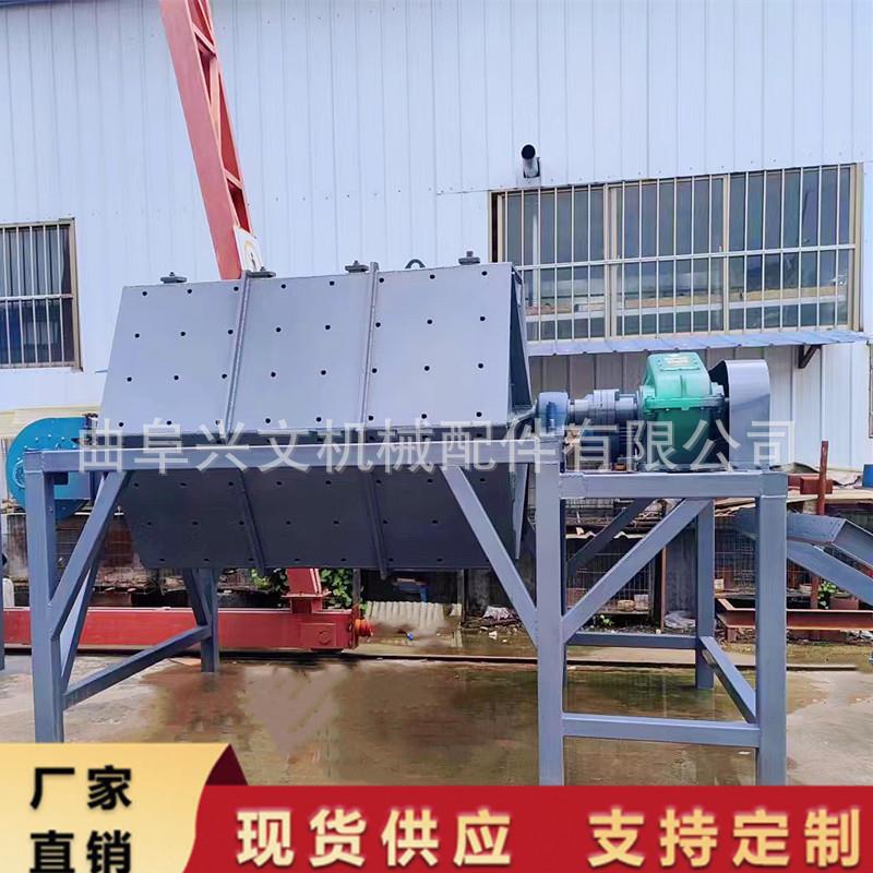 双开口滚筒抛光机500升不锈钢小件倒角去毛刺机滚筒研磨机