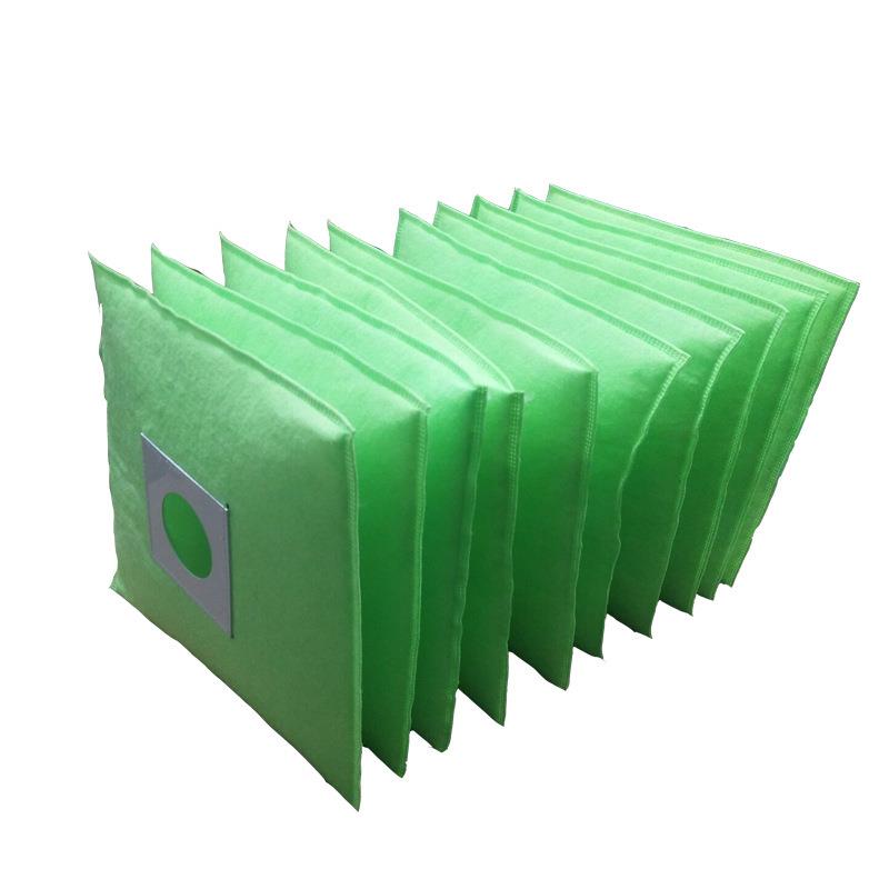 中效风琴过滤袋中效连体过滤袋中效绿白棉空气过滤袋