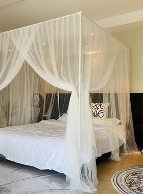 O&可订蚊帐家用落地加大拼接床老式纱帐2024新款床幔可可订特殊尺