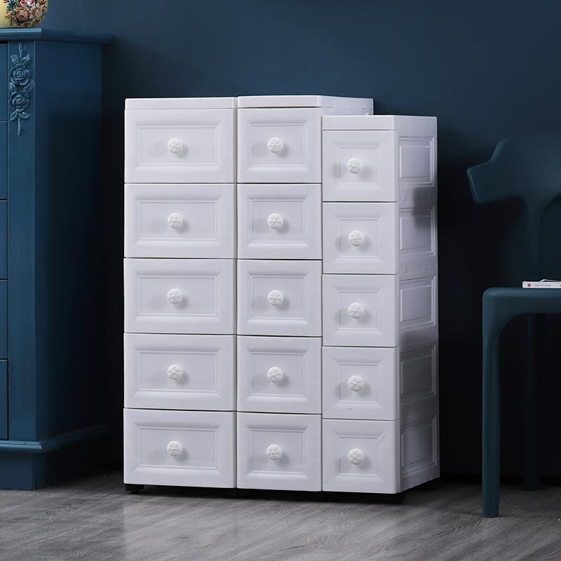 15cm宽夹缝收纳柜抽屉式厨房卫生间储物柜子浴室缝隙窄多层时惠侠