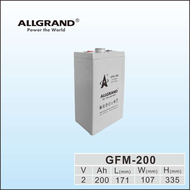 奥冠蓄电池2V200AH光伏储能UPS通讯备用电源铅酸胶体电池GFM-200
