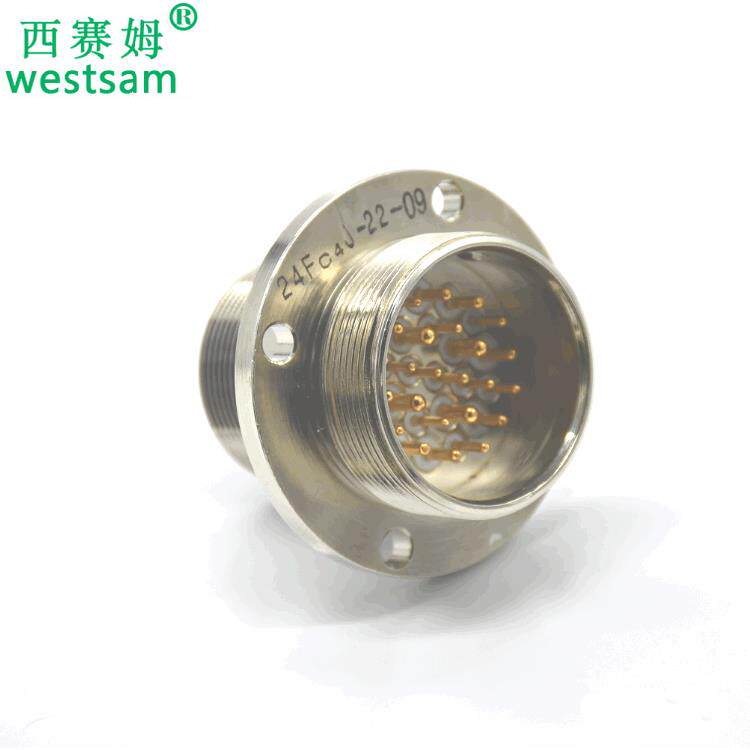真空密封气密性高压连接器24Fc4J-22-09两端对接航空插头