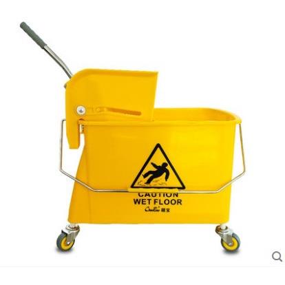 超宝B-03820L轻巧型榨水车侧压式挤拖把桶家庭用挤水桶车保洁