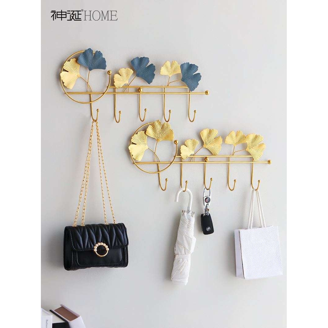 Modern Simple Door Cloth Hanger Key Hook Decoration Artwork