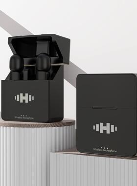 K1PRO一拖二无线领夹麦克风带充电仓便携式降噪无线收音小话筒