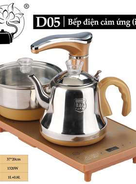 D05直销四合一全自动加水电热水壶家用烧水壶保温茶茶盘套装