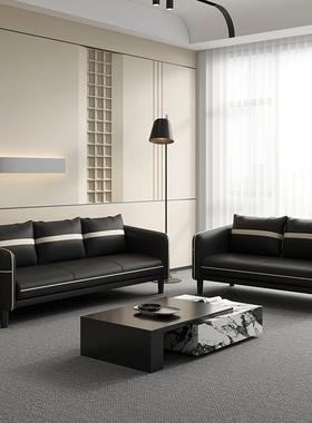 北欧简约小户型沙发公寓出租房服装店休息区接待双人三人位小沙发