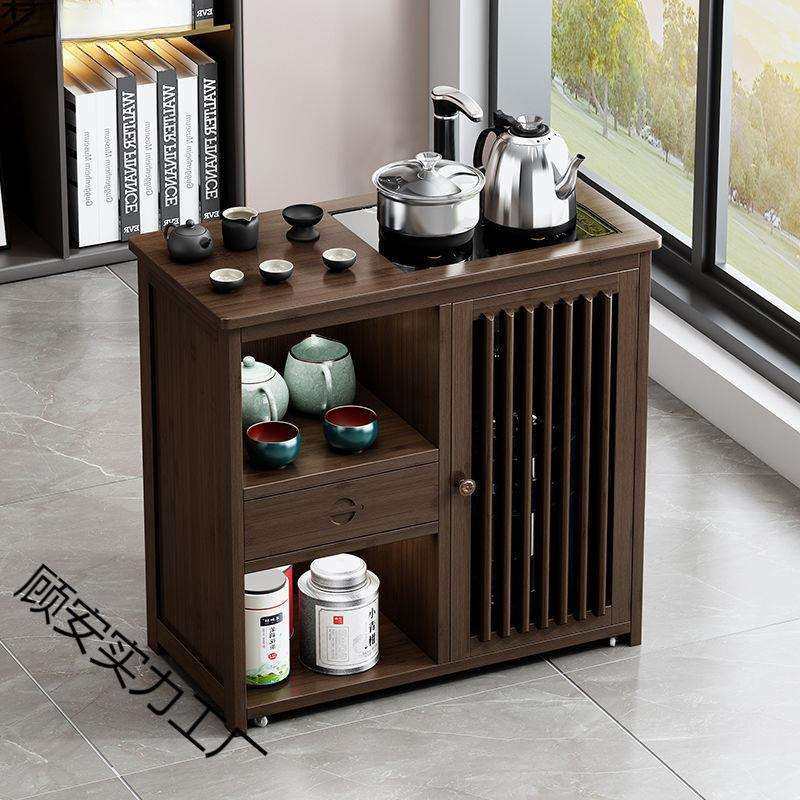 可移动茶台茶桌侧边柜沙发边几储物茶水柜实木带轮烧水壶一体茶几,鲜花速递/花卉仿真/绿植园艺,割草机/草坪机,淘宝优惠券,粉丝福利购,淘宝优惠卷