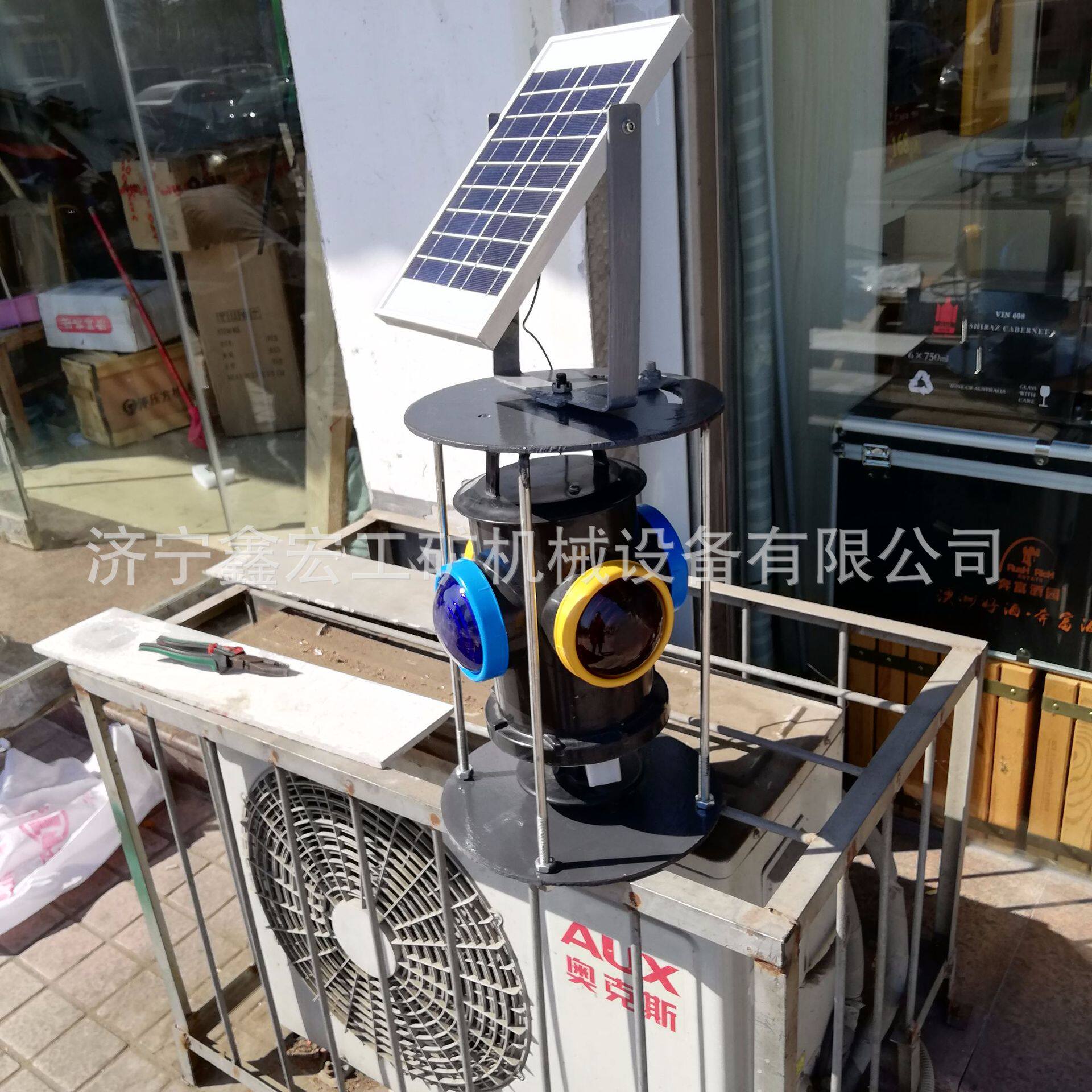 充电式道岔转辙标志灯轨道交通信号灯太阳能铁路信号灯厂家