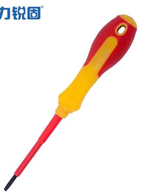 力锐固LRG20006双色绝缘一字螺丝批规格：6.5X150mm