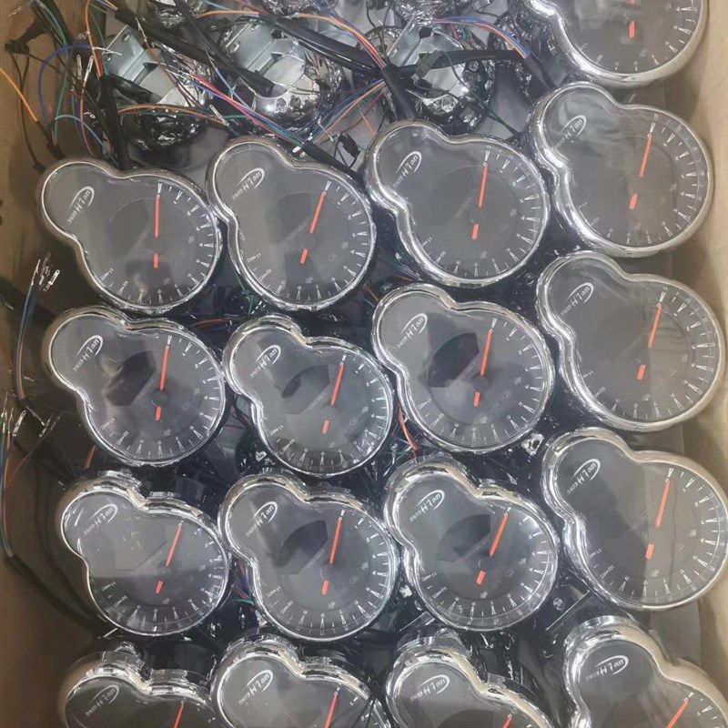 改装战速电d动车液晶仪表BWS路虎液晶表模拟指针+液晶表72-96-120