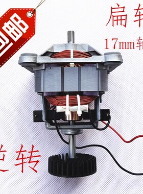 壁机电机马达9525通q用扁轴沙C冰机料理机榨汁机高速电机反转配件