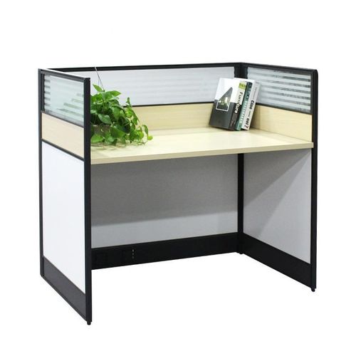 隔断卡位2/工位4/6位合v办公桌公椅组人办家具职员工简约现代屏风