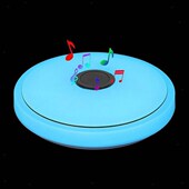RGB control Dimmablle Ceiling 80W Remote&APP Music lamp Ceil
