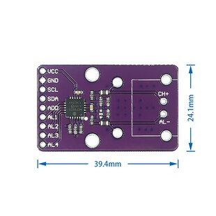 转换器 热电偶 K型 差分输入支.持八个类型 MCP9600