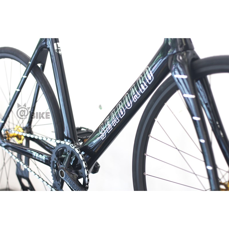 Seaboard云岸FA06碳纤维单速死飞车架L自行车场地肌肉碳纤前叉整