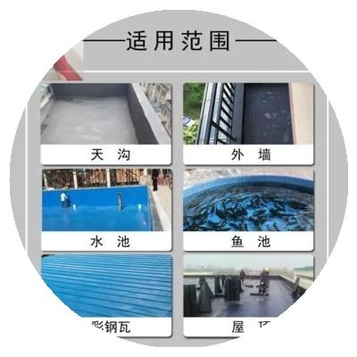 极速观世建材衆世买二斤送四斤共6斤开盖即刷NSBS高弹橡胶防水涂