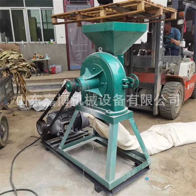 柴油机带自吸上料齿盘粉碎t机 豆粕稻壳一风吹粉碎机 江西企业用