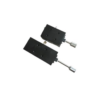 米丝米XSL 90精密E手动位移光学平台燕尾槽微调滑台 XSLC60