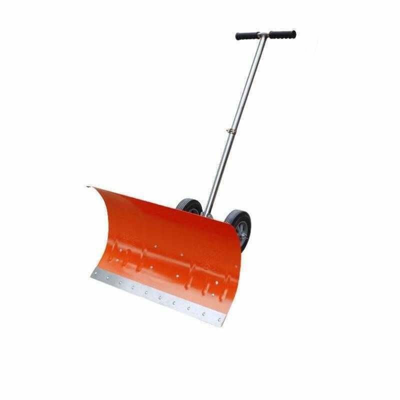 福昀轮式手推雪铲大号雪锹铲子铲雪工具除雪M设备推雪板扫雪车机