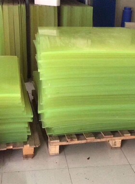 聚氨酯板材 优力胶板 puu板棒 耐磨牛筋弹力胶减震板刀模垫板 加