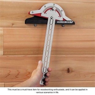 Woodworkers Edge Rule Efficient Protractor AnglSe Protractor