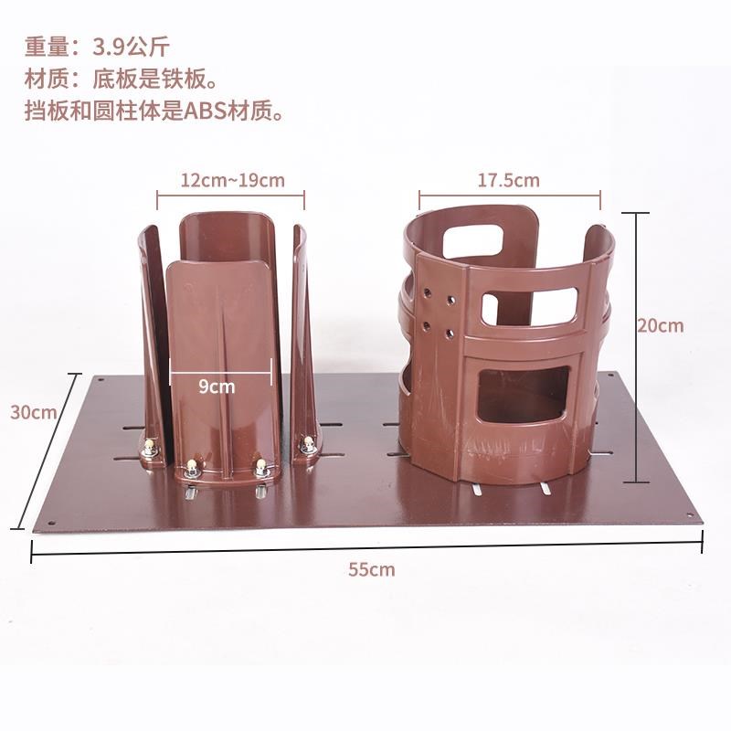 车载水壶架子家用暖瓶固定座保温热水壶货车开水瓶W后备箱防斜倾