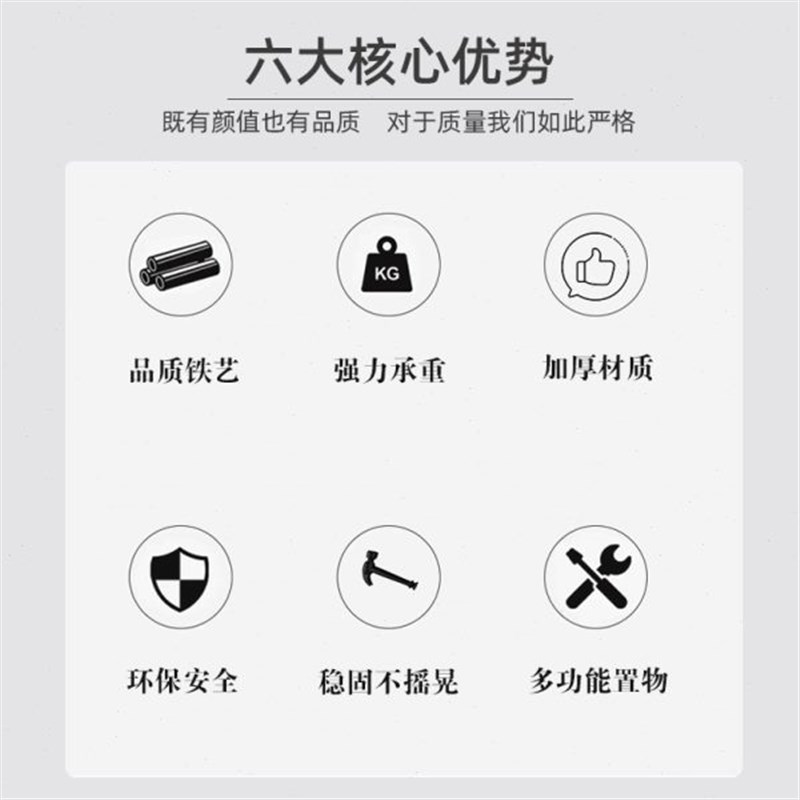 加粗加厚u形f工业风桌脚桌腿茶几支架水管餐桌底座铁艺方桌架脚架