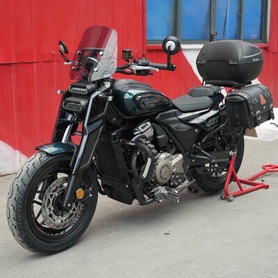 qw适用宗申赛科龙AQS401摩托车SR40G0-3C护杠保险杠防摔防撞杠改