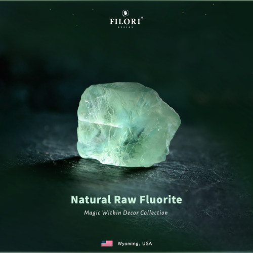 菲珞墨西哥绿萤石原石水晶摆件