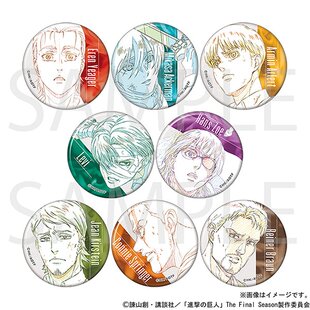 友趣 预订      进击的巨人原画线稿徽章吧唧 明信片利威尔  . 6