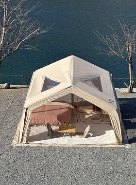 oCo柱dy帐篷户外露营免搭建充气式气屋小酷迪拓展星空连接015帐棉