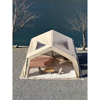 oCo柱dy帐篷户外露营免搭建充气式气屋小酷迪拓展星空连接015帐棉