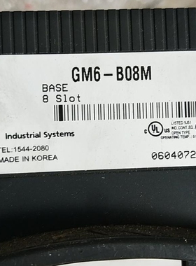 议价A028*原装拆机 韩国LS GM6-B08M 实物拍摄 现货