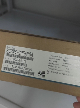 议价全新SGPMS-2R5AP0A安川伺服控制器 商品议价出售