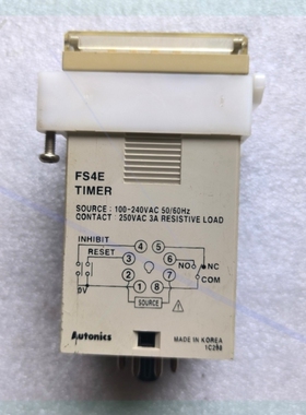 议价闲置一个Autonics奥托尼克斯FS4E计时器,支持AC
