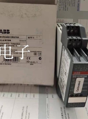 议价A003*全新ABB模拟信号转换器 CC-U/RTDR 1SVR040013R2702 现